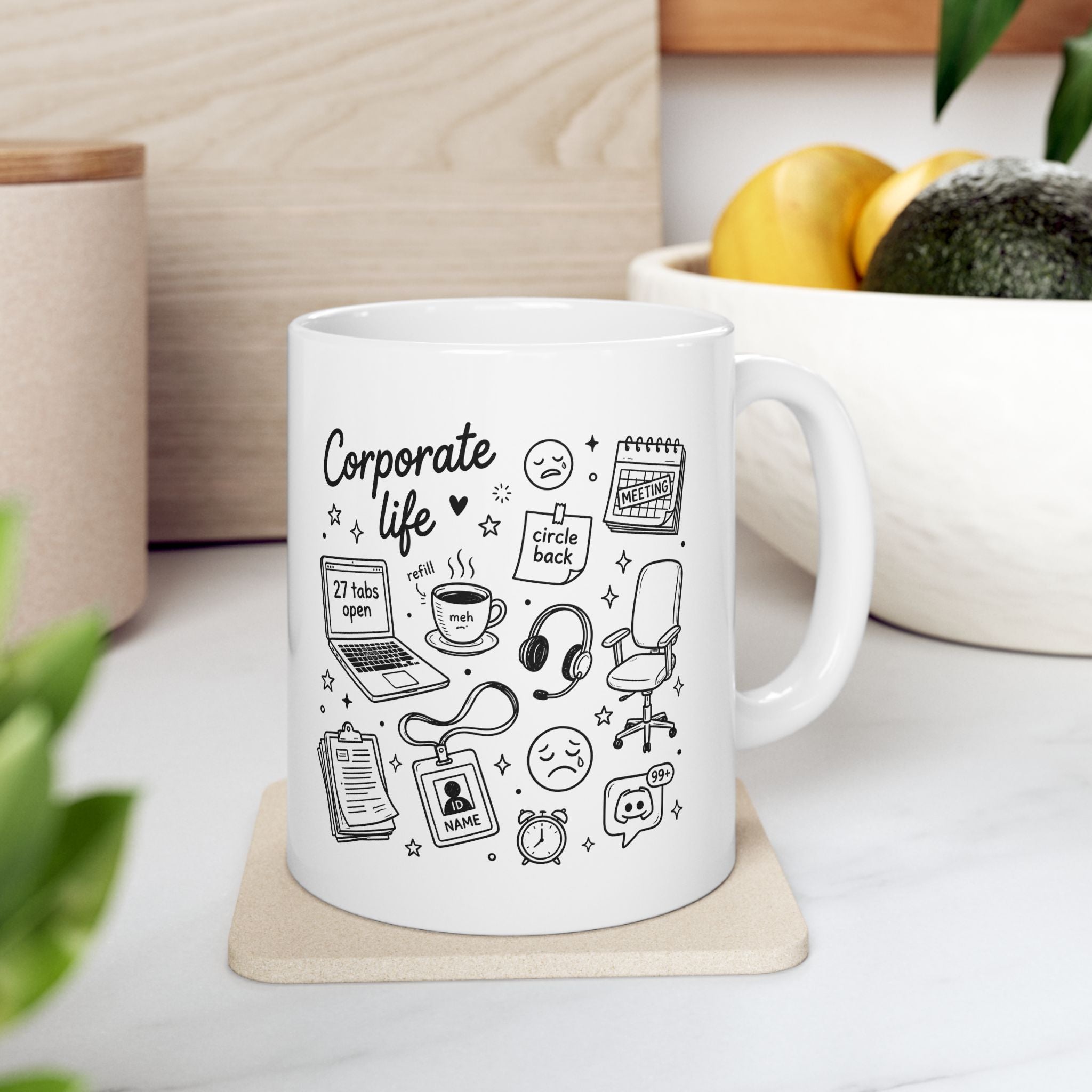 Corporate Life Ceramic Mug