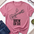 Brew or Die Guitar T-Shirt