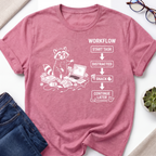 Raccoon Workflow T-Shirt