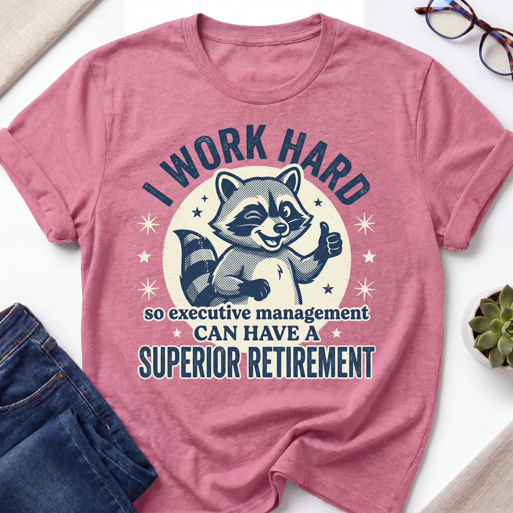 I Work Hard T-Shirt