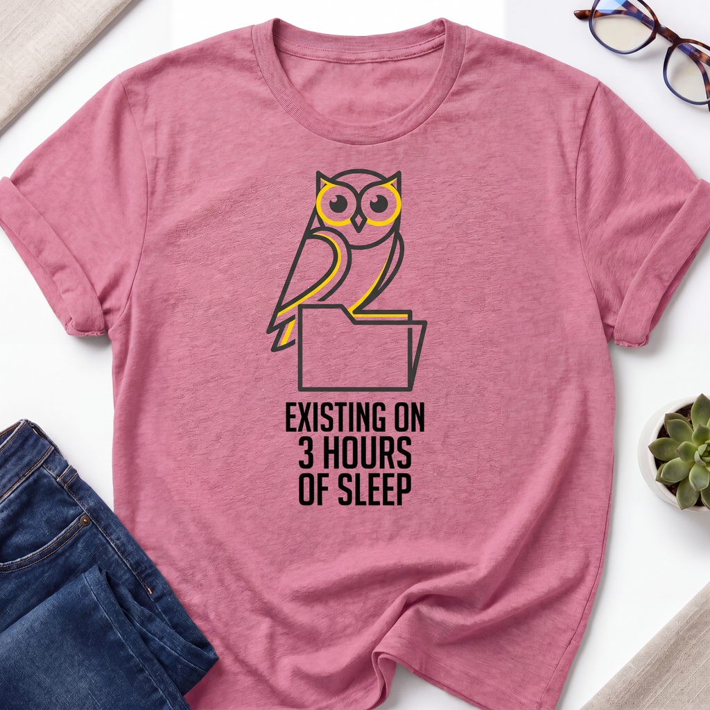 3 Hours of Sleep T-Shirt