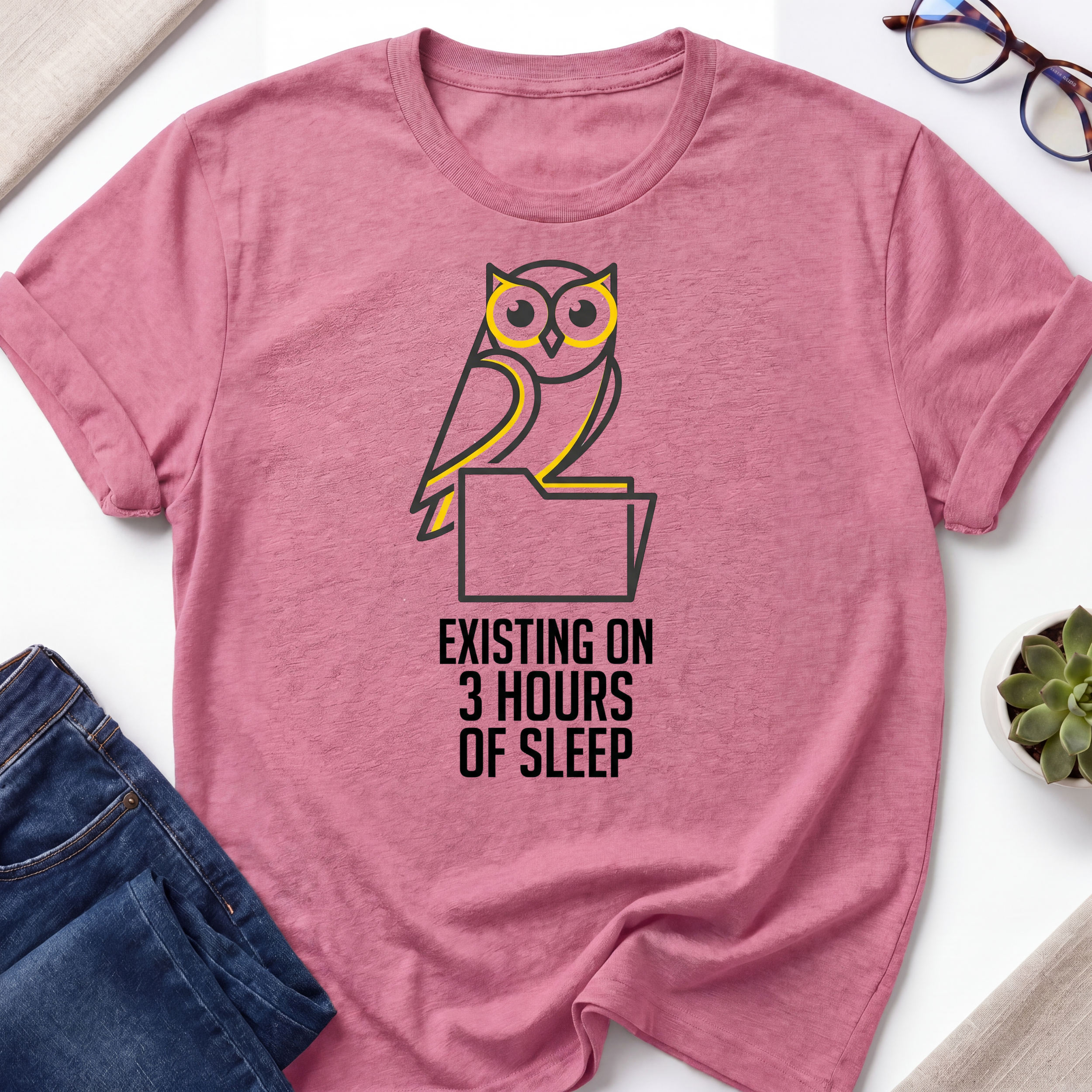 3 Hours of Sleep T-Shirt