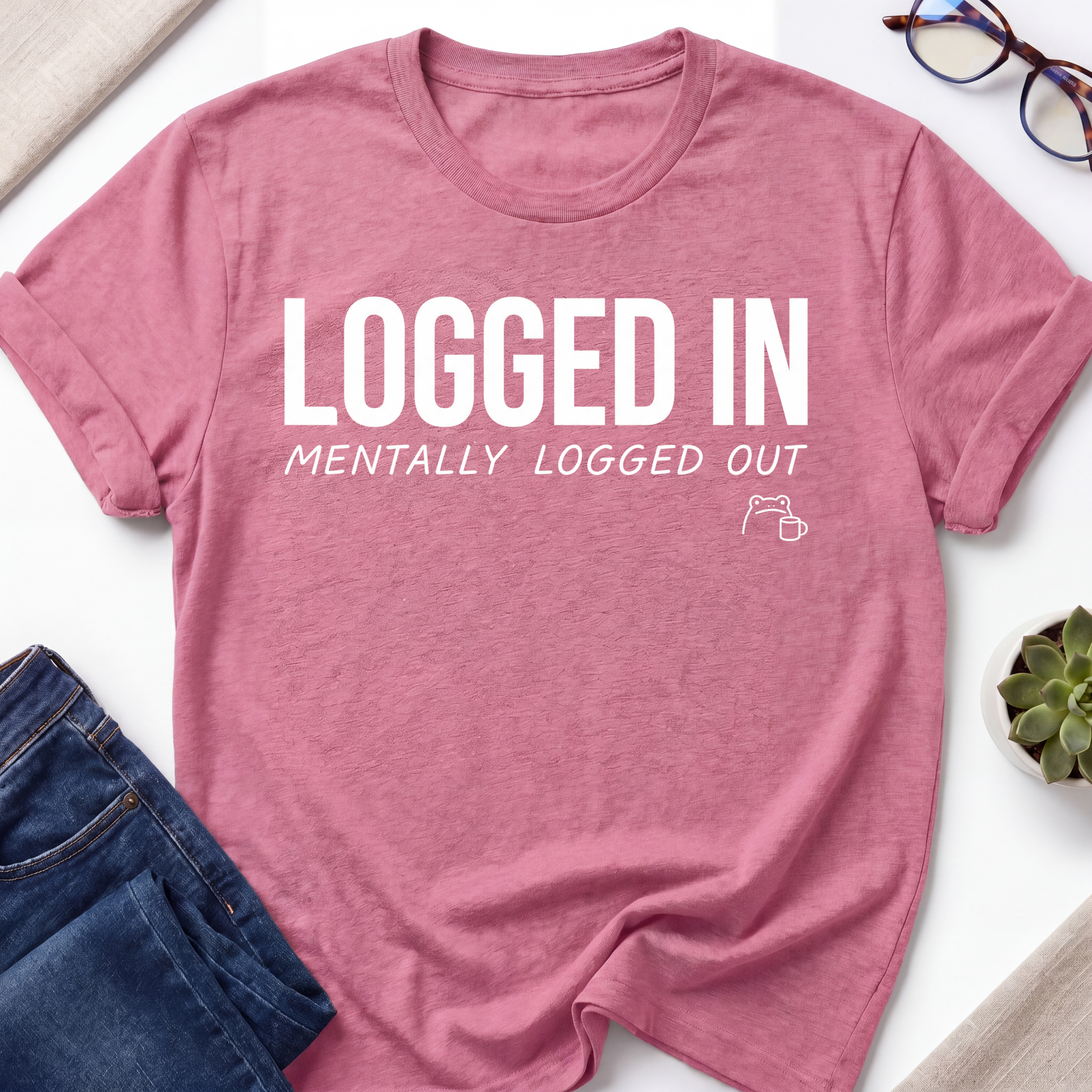 Mentally Logged Out T-Shirt