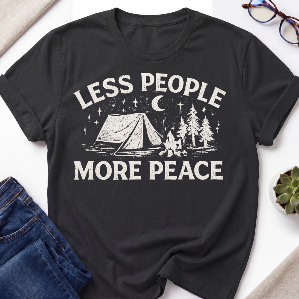 Less People More Peace T-Shirt