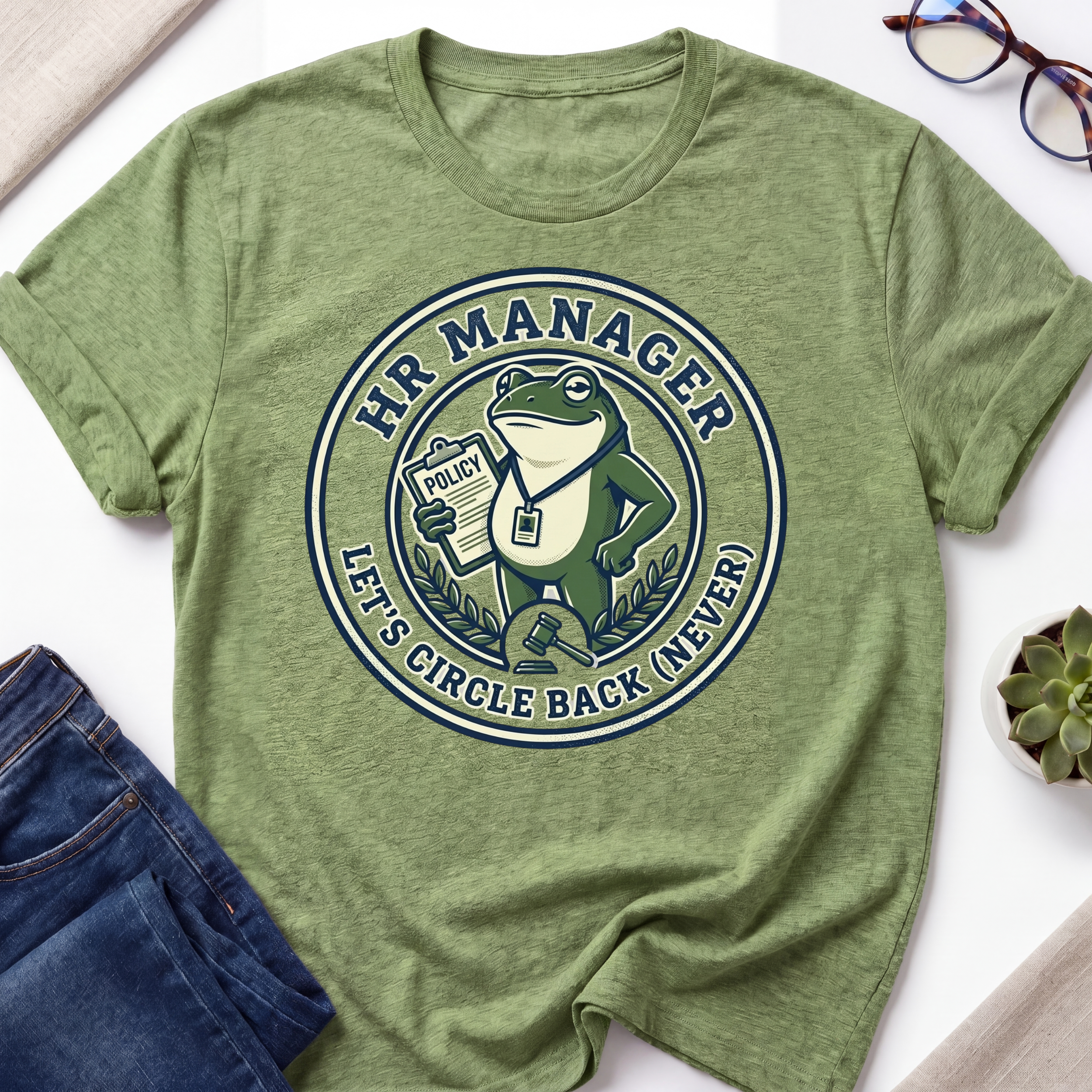 HR Manager Circle Back T-Shirt
