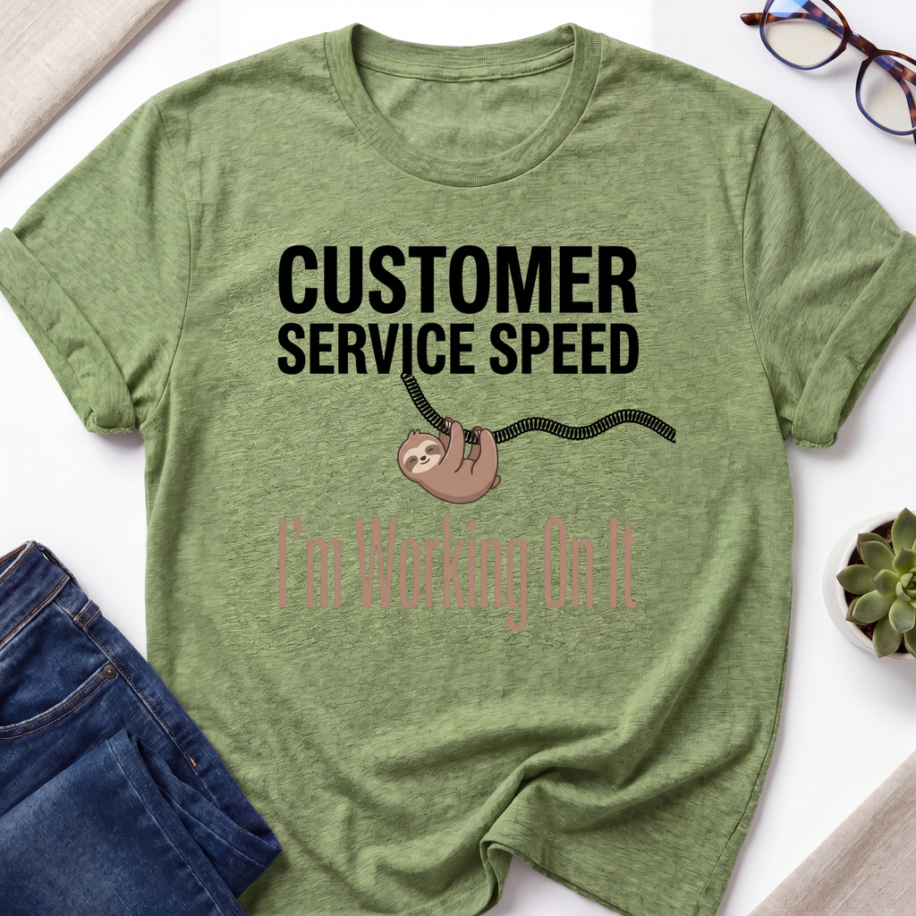 Customer Service Speed T-Shirt