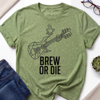 Brew or Die Guitar T-Shirt