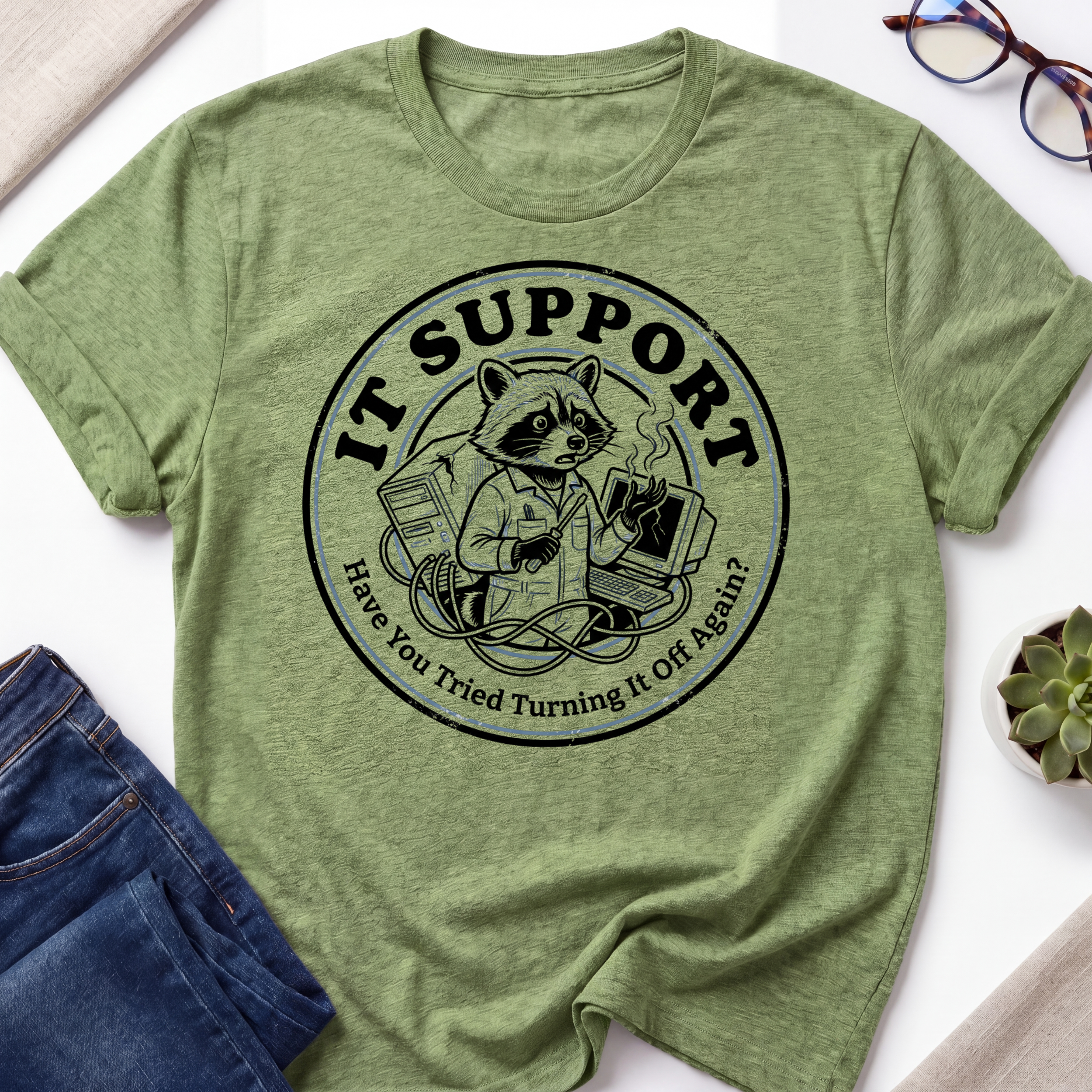 IT Support Humor T-Shirt