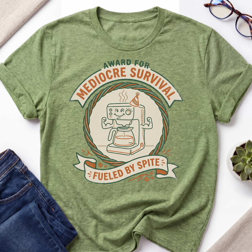 Mediocre Survival Award T-Shirt