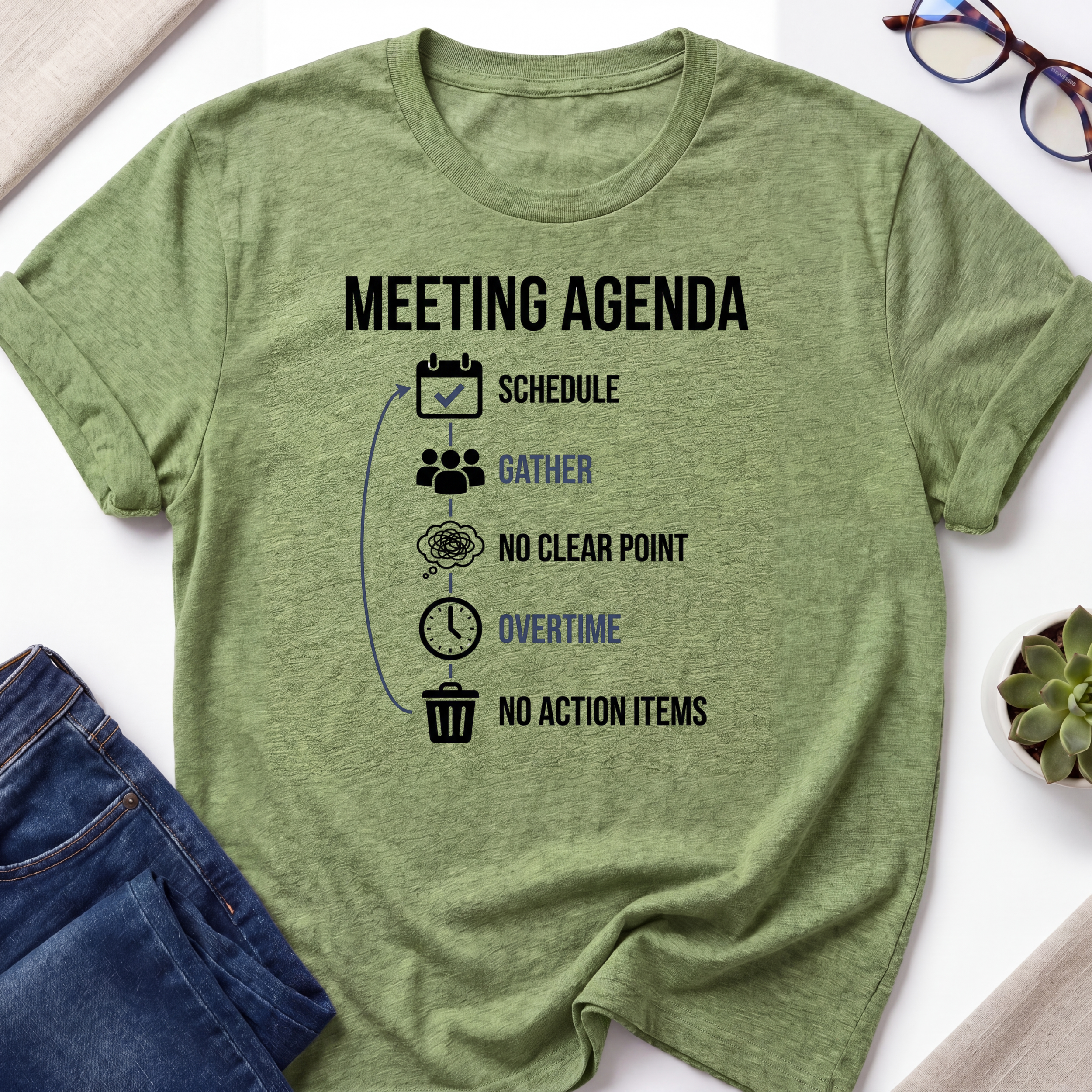 Meeting Agenda T-Shirt