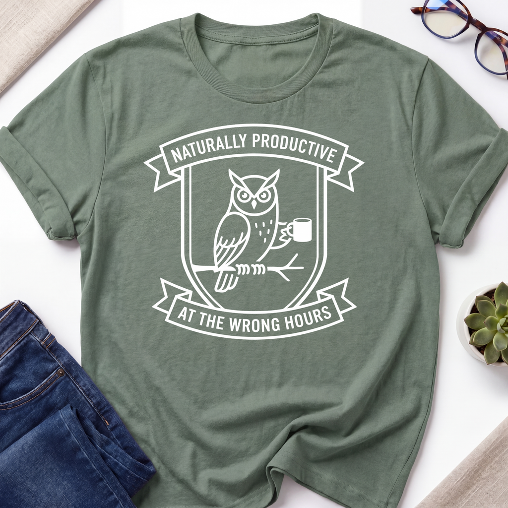 Productive Owl T-Shirt
