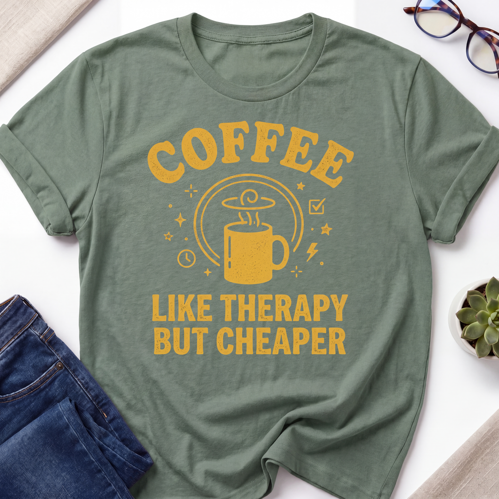 Coffee Like Therapy T-Shirt