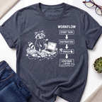 Raccoon Workflow T-Shirt