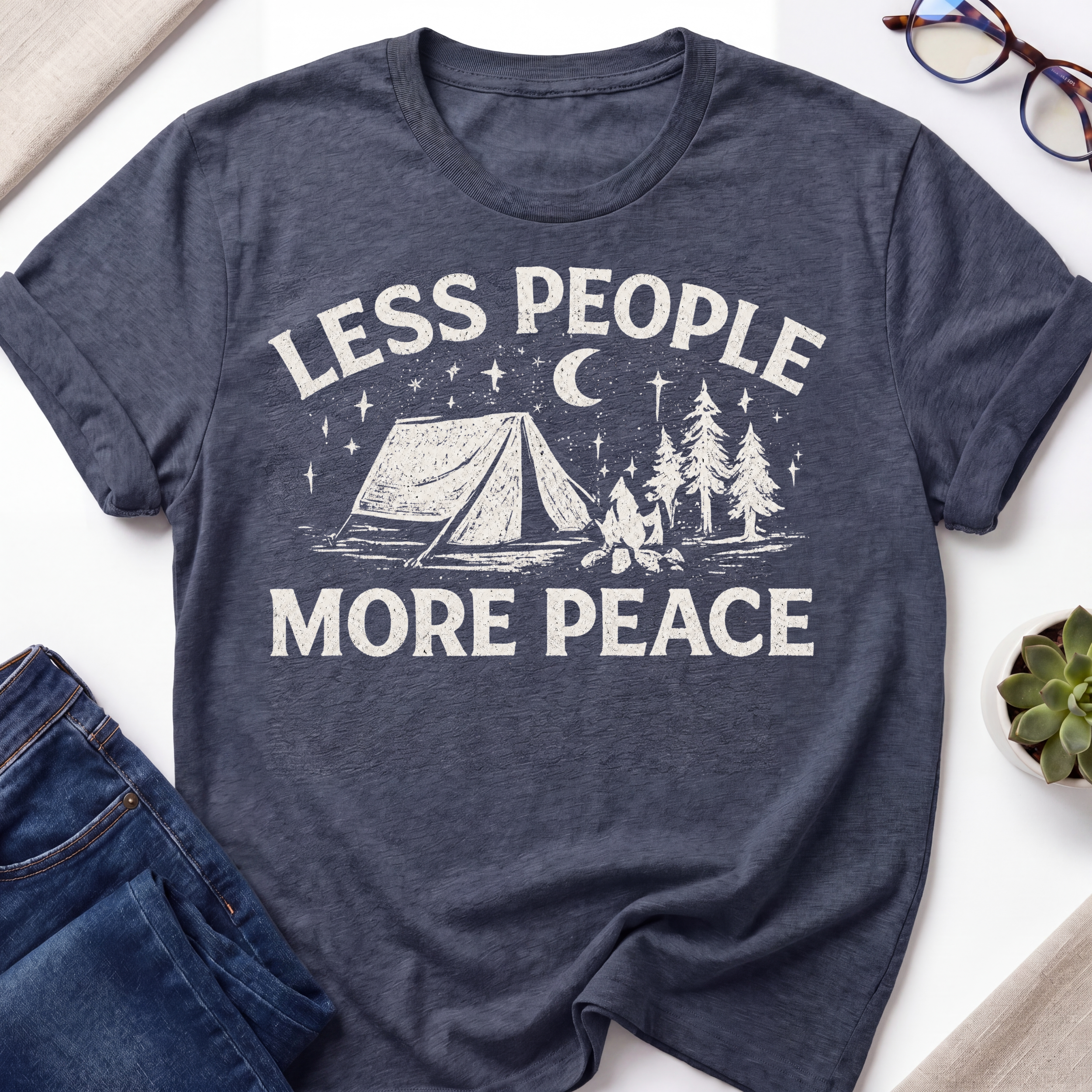 Less People More Peace T-Shirt