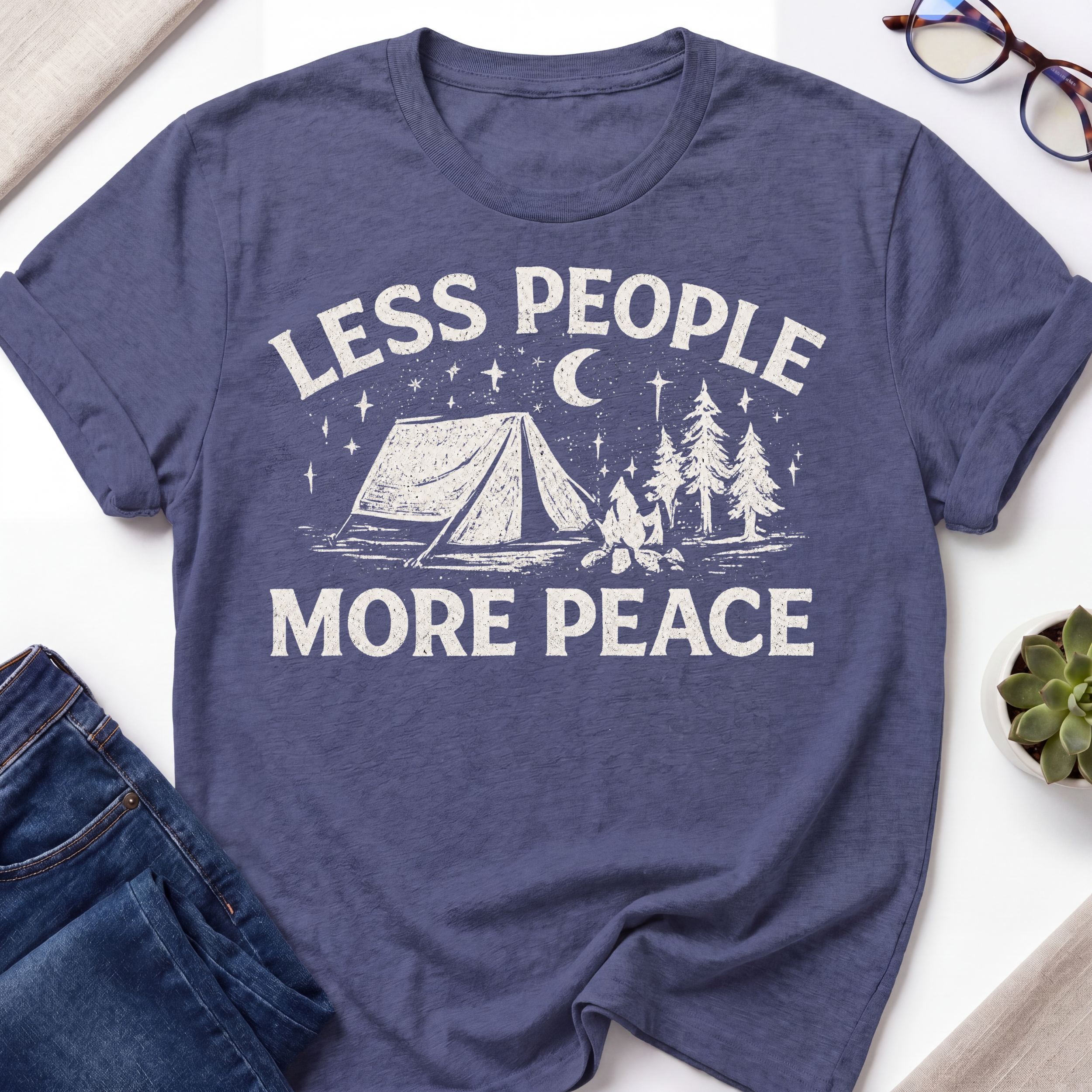 Less People More Peace T-Shirt
