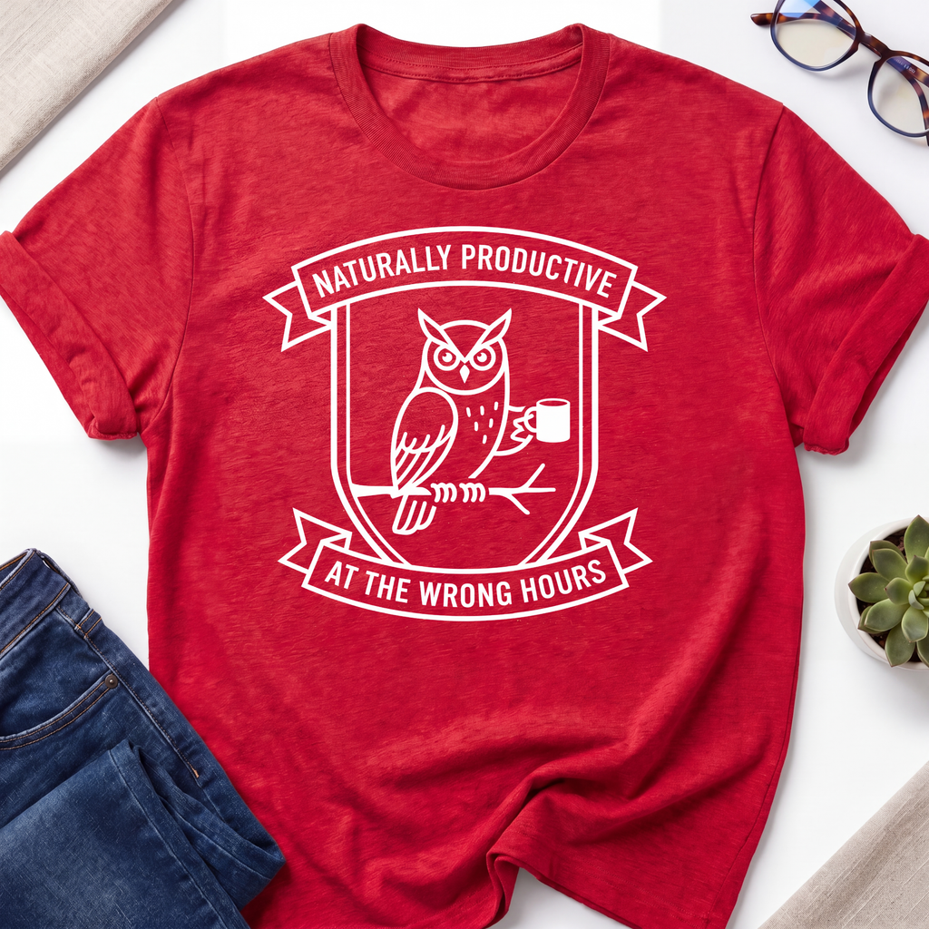 Productive Owl T-Shirt