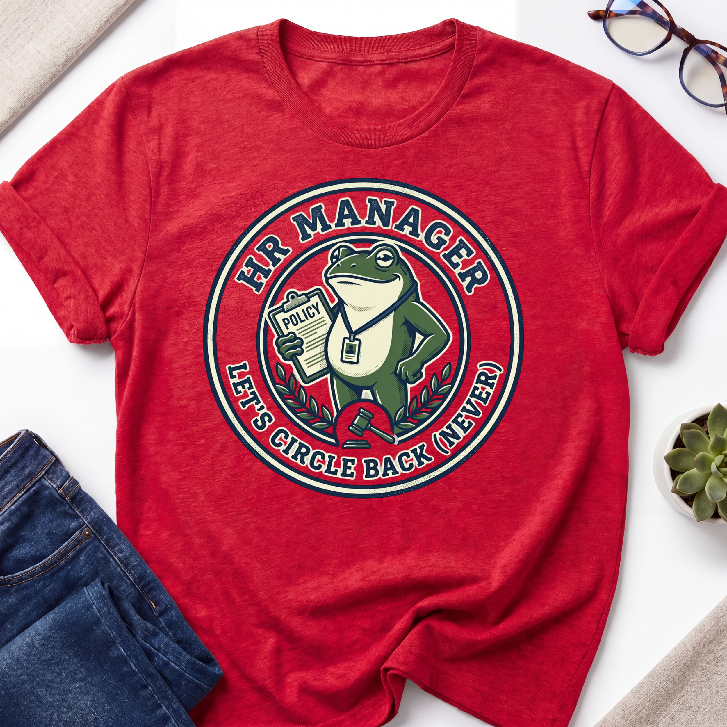 HR Manager Circle Back T-Shirt