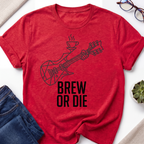 Brew or Die Guitar T-Shirt