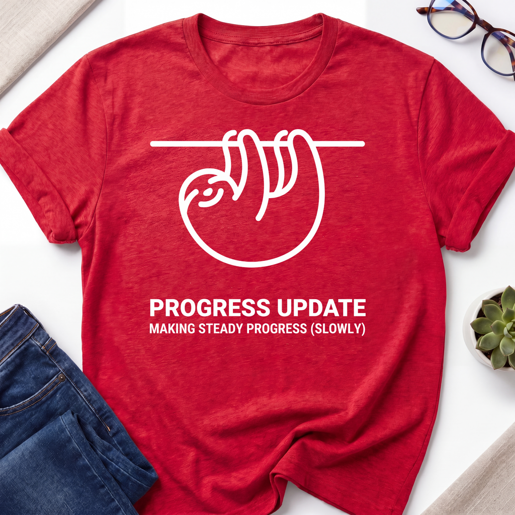 Progress Update T-Shirt