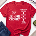 Raccoon Workflow T-Shirt