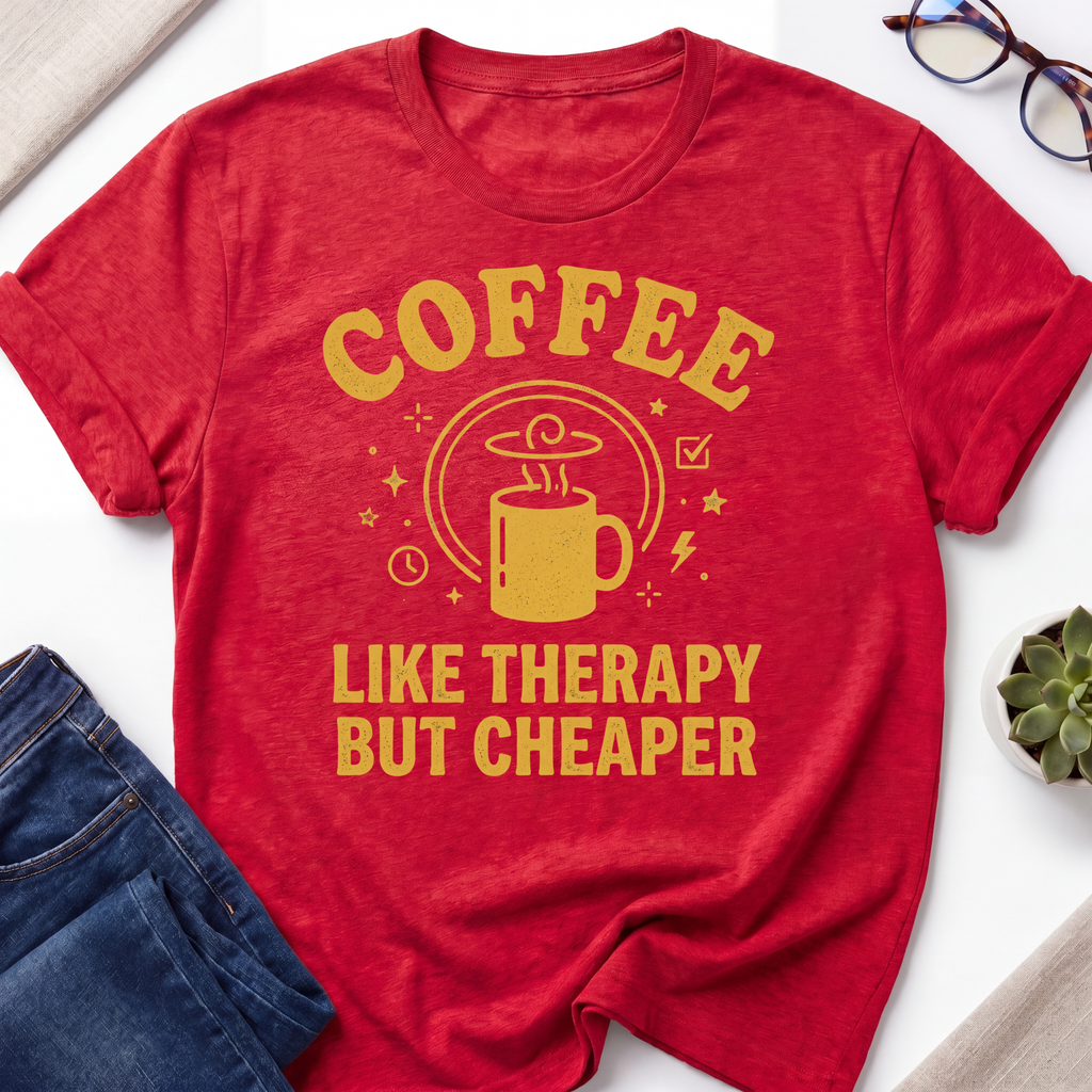 Coffee Like Therapy T-Shirt