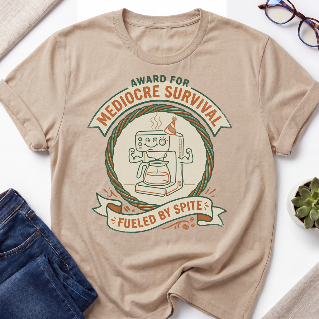 Mediocre Survival Award T-Shirt