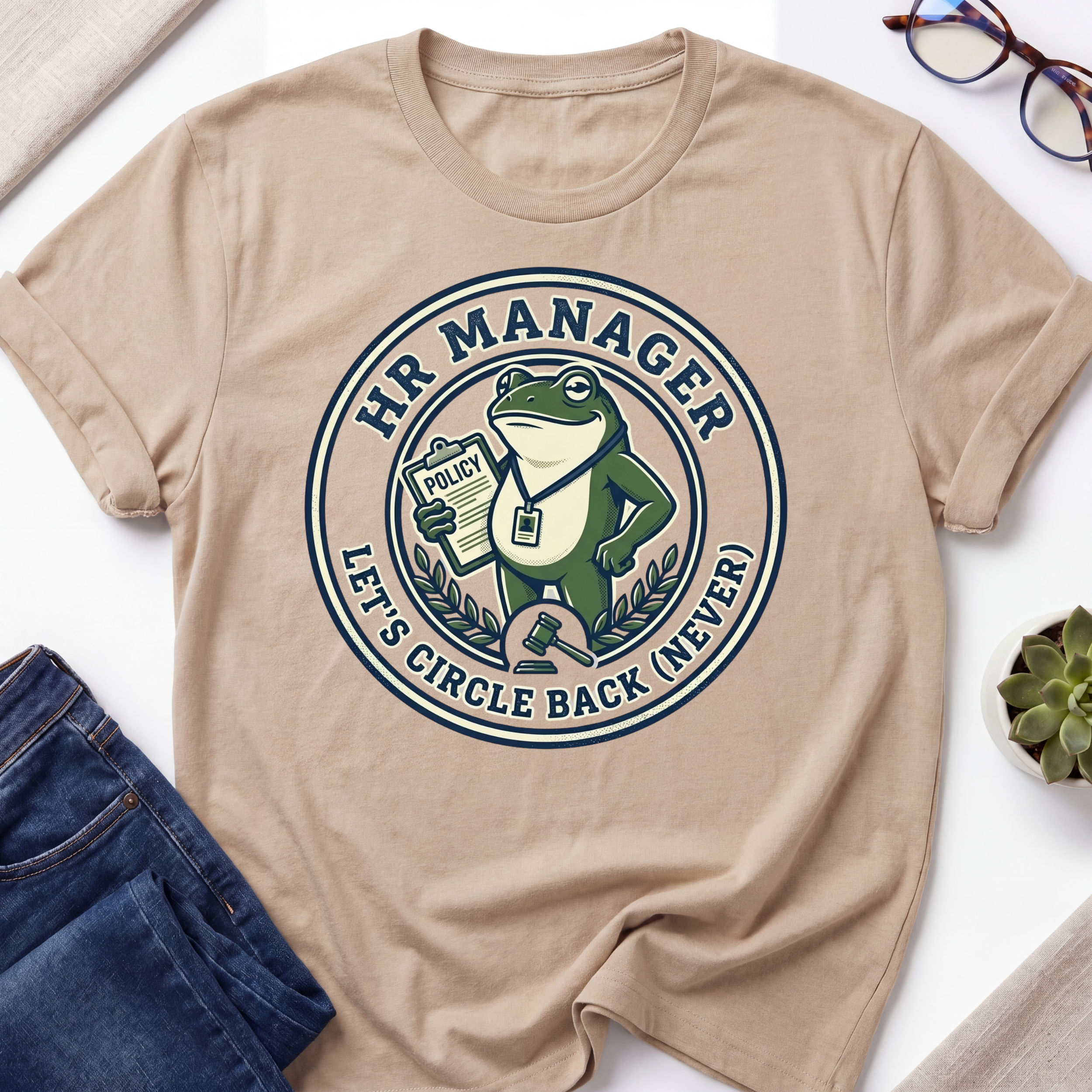 HR Manager Circle Back T-Shirt