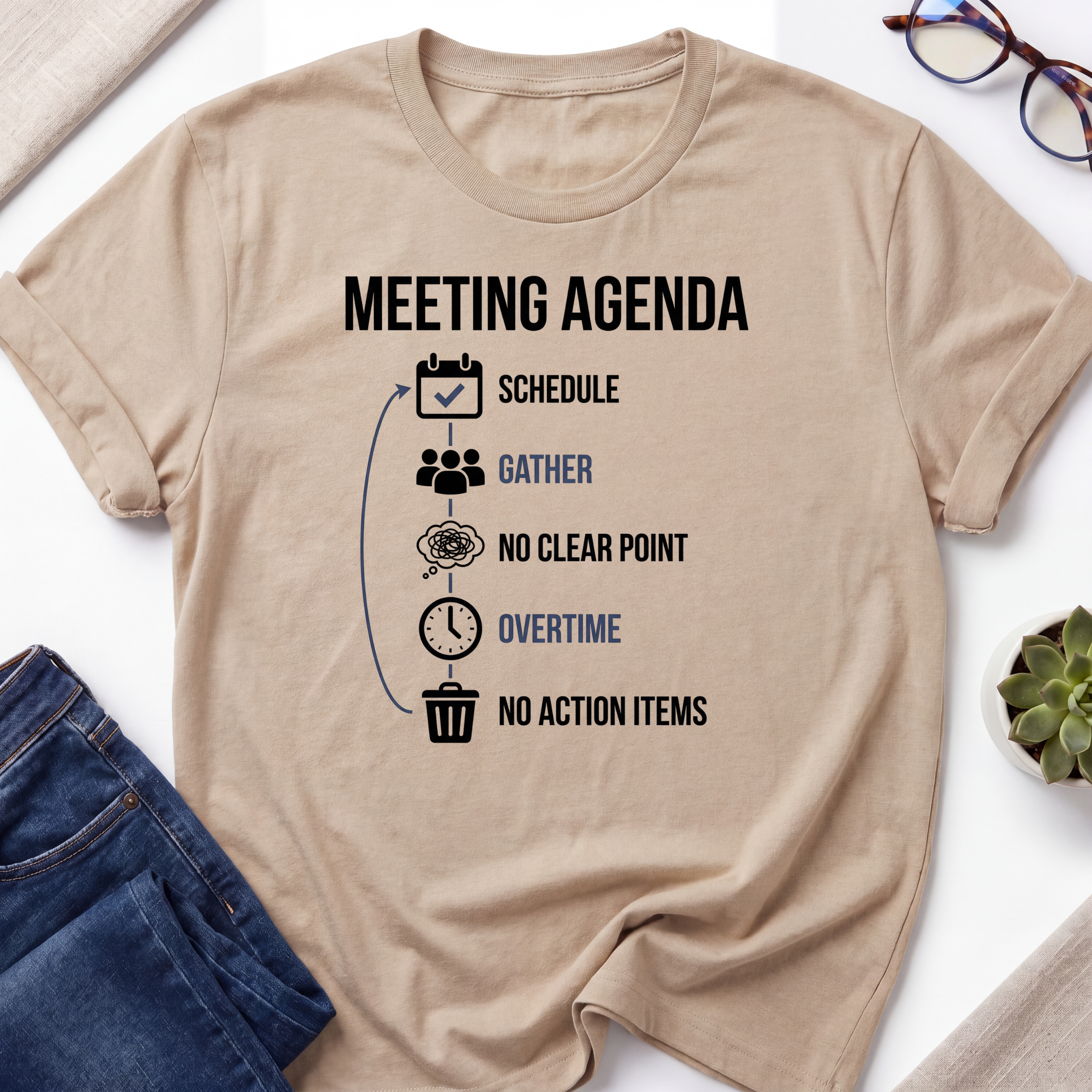 Meeting Agenda T-Shirt