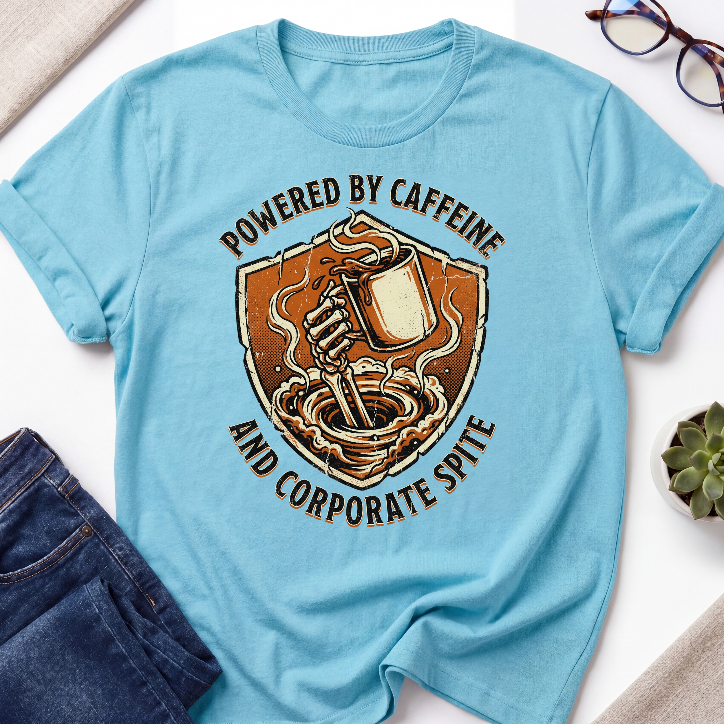 Powered by Caffeine T-Shirt