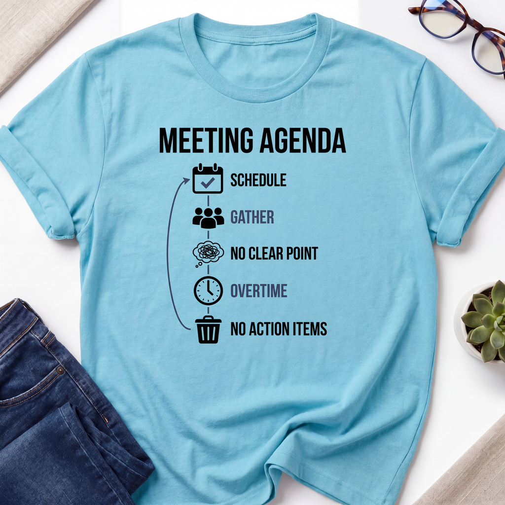 Meeting Agenda T-Shirt