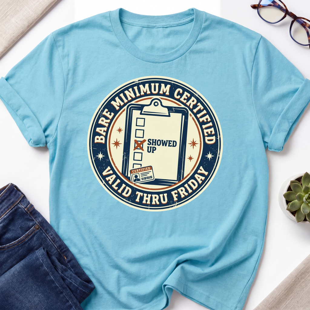 Bare Minimum Certified T-Shirt