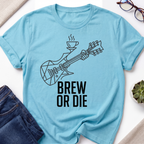 Brew or Die Guitar T-Shirt