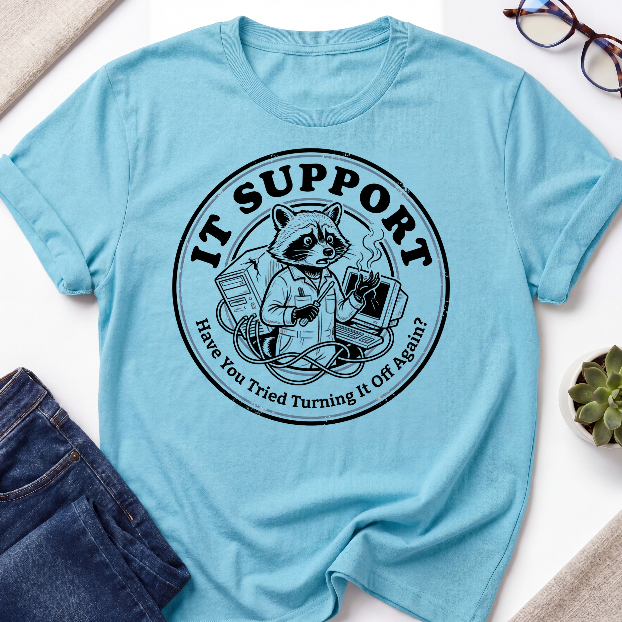 IT Support Humor T-Shirt