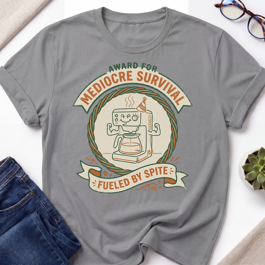 Mediocre Survival Award T-Shirt