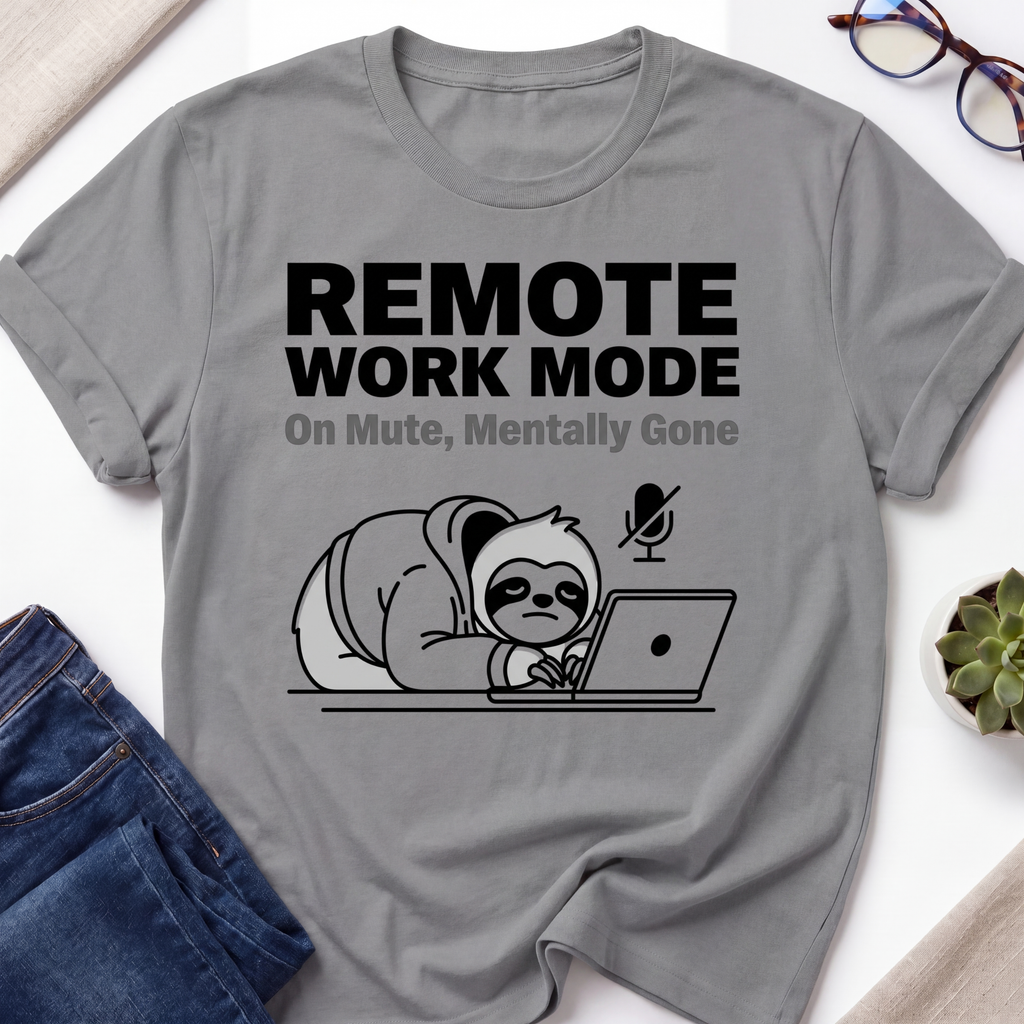 Remote Work Mode T-Shirt