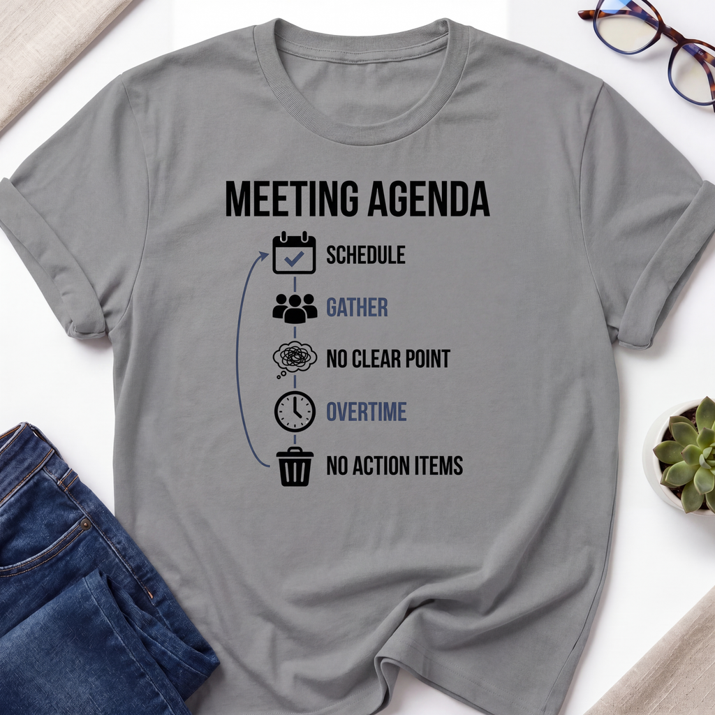 Meeting Agenda T-Shirt