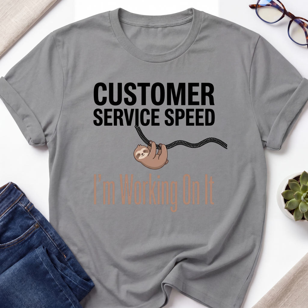 Customer Service Speed T-Shirt