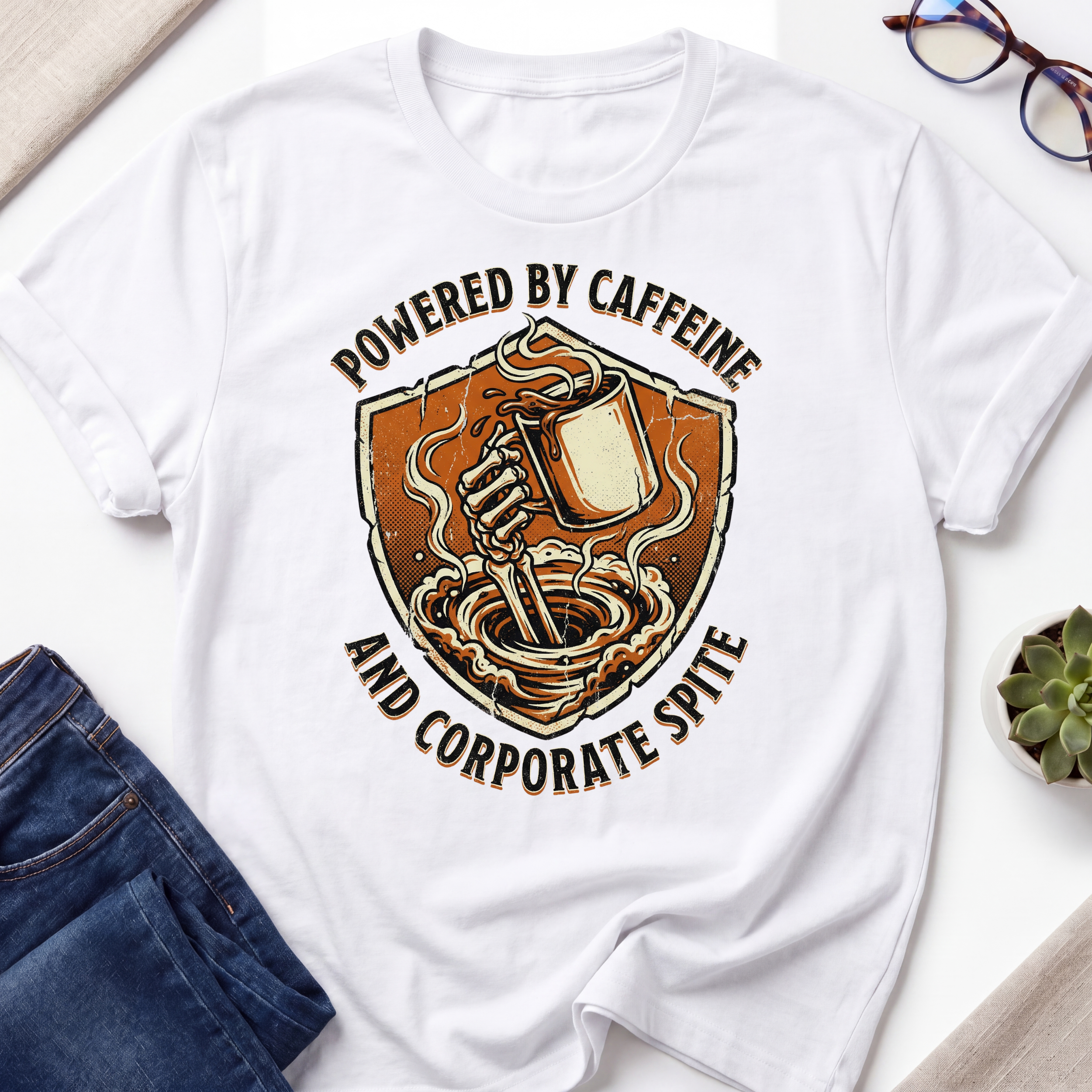 Powered by Caffeine T-Shirt