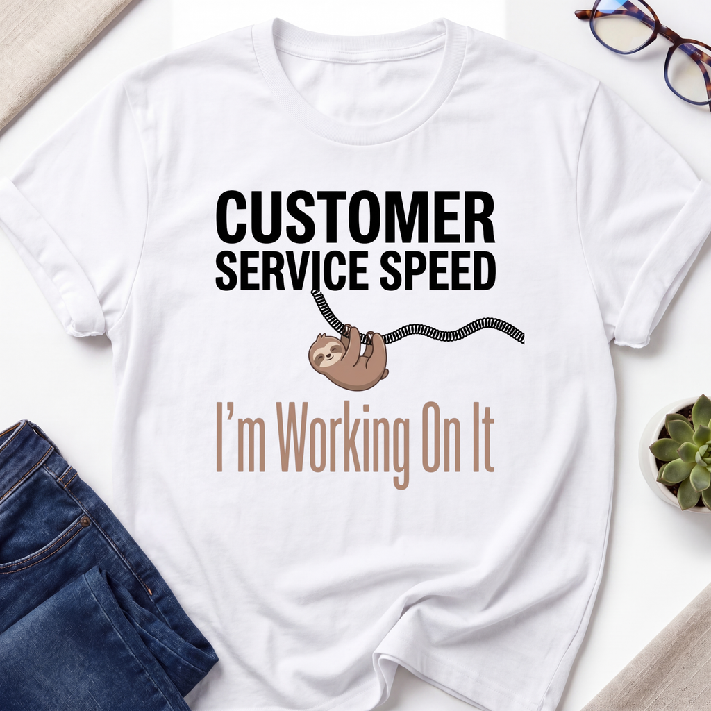 Customer Service Speed T-Shirt