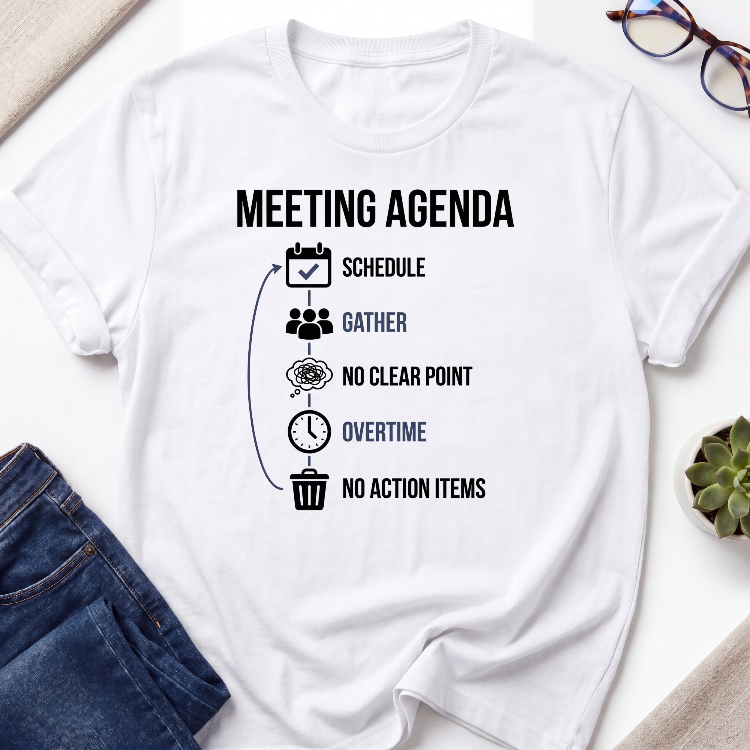 Meeting Agenda T-Shirt