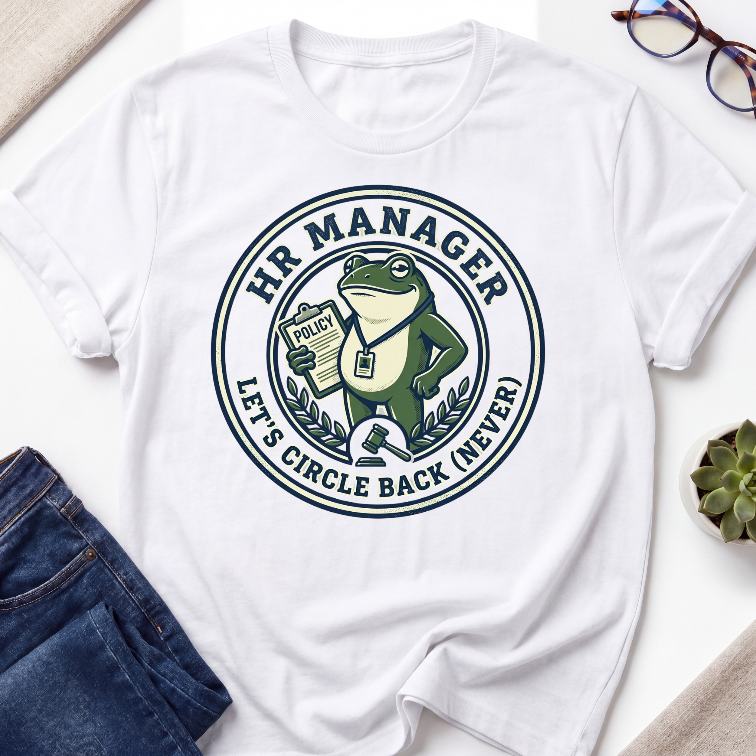 HR Manager Circle Back T-Shirt