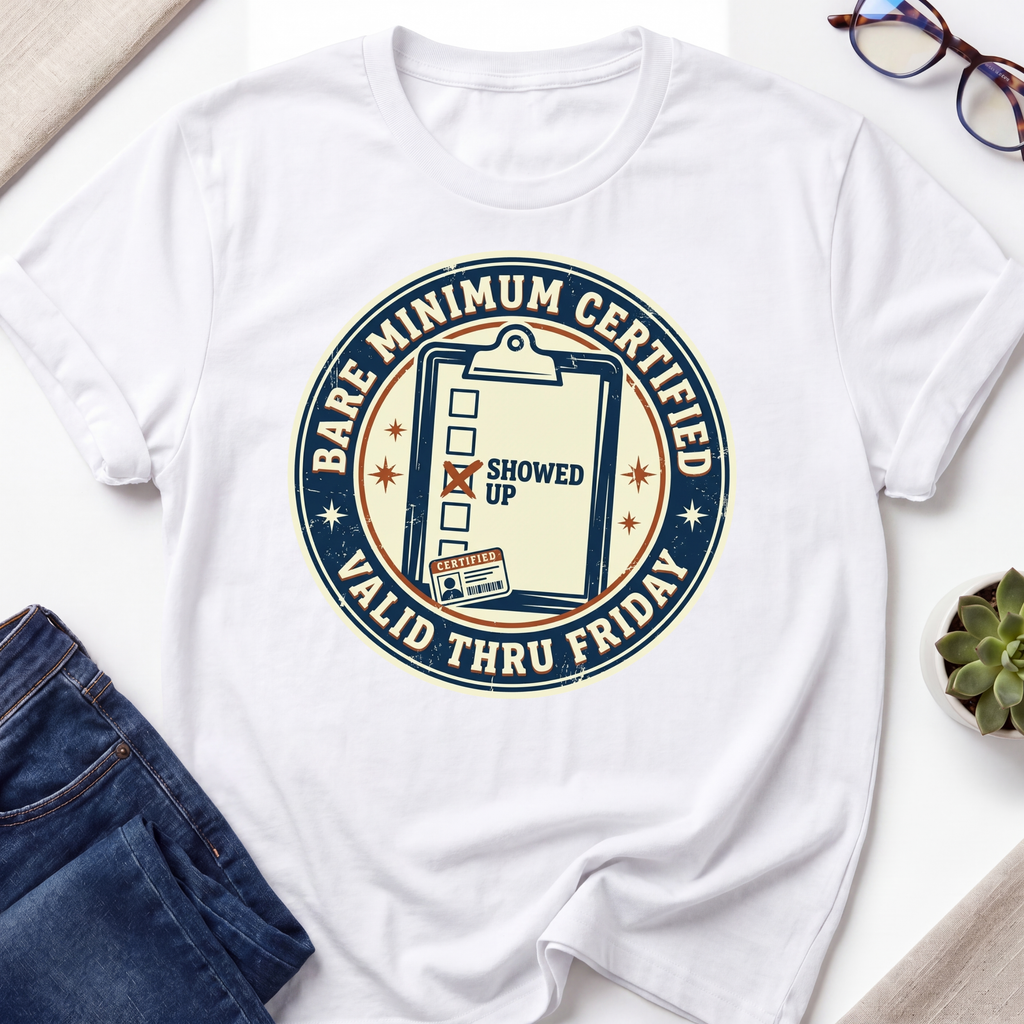 Bare Minimum Certified T-Shirt